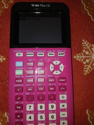 Texas Instruments TI-84 Plus CE Graphing Calculator - Pink (84PLCE