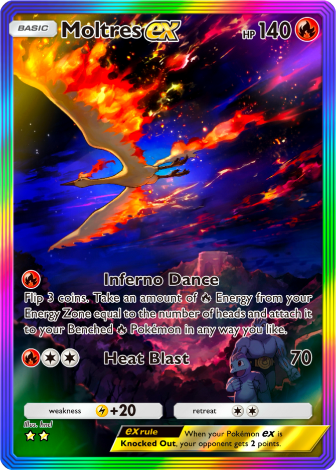 Moltres ex RR Genetic Apex Pokemon TCG Pocket 2 Star (English) | eBay