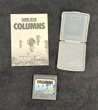Columns Sega Game Gear 1991 with Manual and Case Included