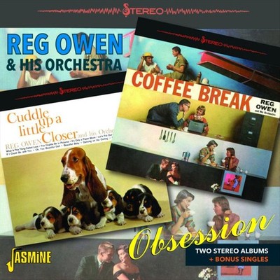 REG OWEN & HIS ORCHESTRA OBSESSION: TWO STEREO ALBUMS + BONUS SINGLES NEW CD