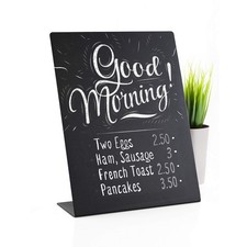 6x8 Metal Chalkboard Sign, Standing, Food, Party Buffet, Menu, Wedding, Mini