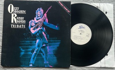 Ozzy Osbourne Randy Rhoads Tribute - Ltd. First black sabbath Vinyl 2-LP 1987 EX