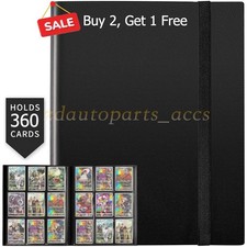 Premium 9 Pocket Sideload Trading Card Binder, 360 Cards for Sports, TCG  MTG.