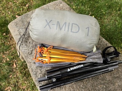 Durston X-Mid 1 Person Double Skin Tent w/ stakes & poles