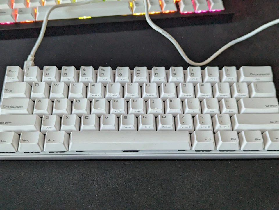 Vortex Pok3r - Programable Mechanical Keyboard w/Cherry MX White - Image 3 of 3