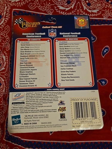 Winner’s Circle: NFL Collection: #13 Dan Marino '99 Corvette - Bild 4 von 4