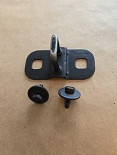 GM Chevrolet Deck Trunk Lid Latch Striker Black W Mounting Hardware OEM 13321093