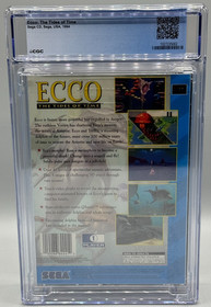 Ecco Tides of Time Sega CD Sealed New CGC 9.8 A+ Graded
