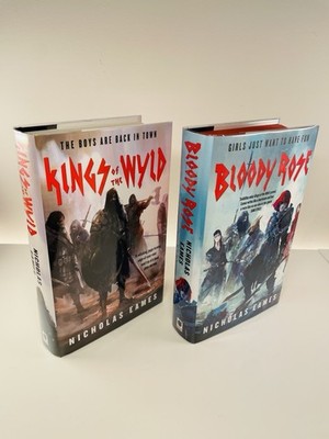 Kings Of The Wyld Signed/Numbered & Bloody Rose By Nicholas Eames Hardbacks