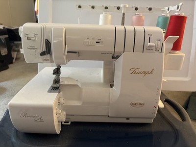 Baby Lock Triumph Serger with Tutto Case