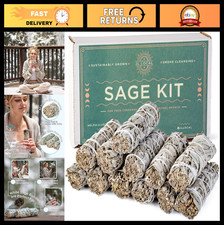 Natural White Sage Smudge Sticks - 4 Inch California Sage for Cleansing  Ritual
