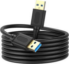 USB 3.0 Male to Male Cable 3Ft,Usb to USB Cable with Gold-Plated Connector for H