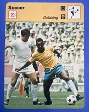 1977-79 Sportscasters - Series 50 Dribbling Pele #50-19 Lousanne