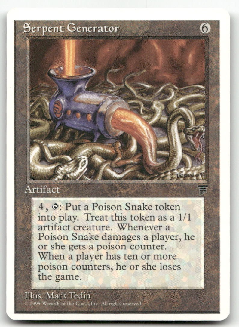 Serpent Generator (LP) Chronicles CHR Magic MTG