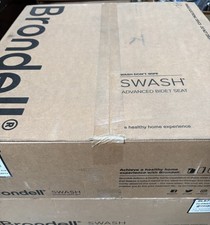 Brondell BL97-EW Swash Advanced Elongated Bidet Toilet Seat - White