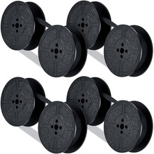 Universal Typewriter Ribbon Twin Spool Replacement Pack - Black Ink 2 Pcs