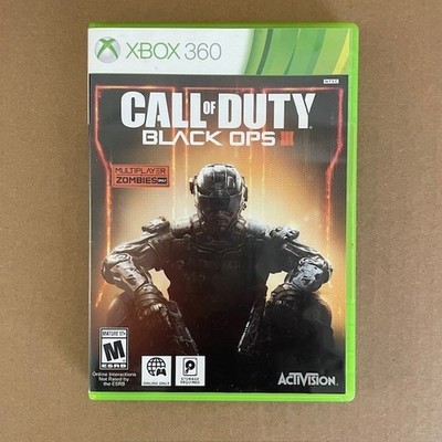 Call of Duty Black Ops III Multiplayer + Zombies Video Game Xbox 360 2015