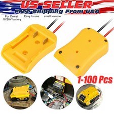 Power Connector DIY Battery Adapter Holder Dock For DeWalt 18V/20V Max Battery