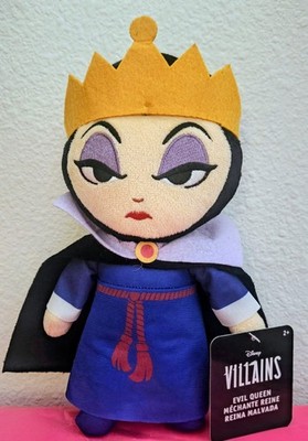 Disney Villains Evil Queen Plush Toy Just Play 2024 Collectible Soft Doll