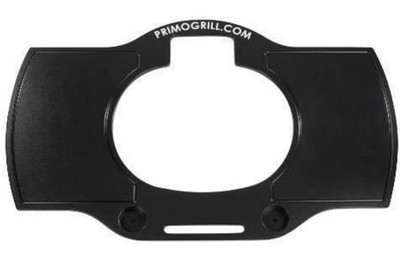 Primo 1-Piece Island Side Shelves with Cup Holders For 308/368 Steel Cart - Oval