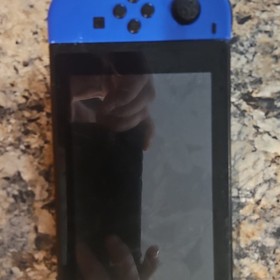 Nintendo Switch Console Tablet with Blue & Yellow Joy-Con Controllers, USB-C