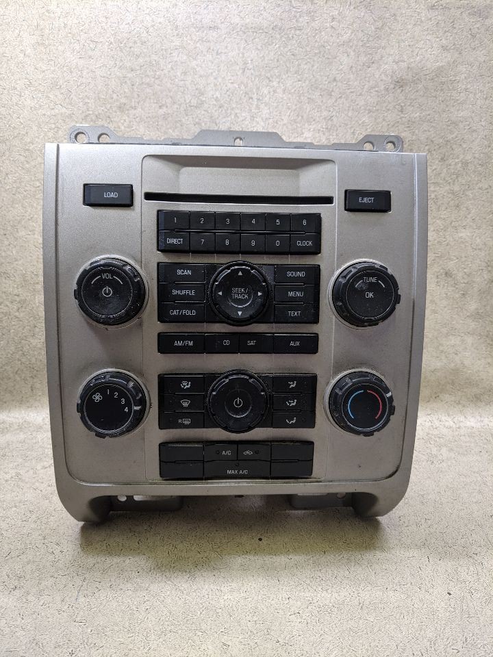 Stereo Radio Receiver AM FM CD MP3 Climate Control Fits 2008 FORD ESCAPE eab3g