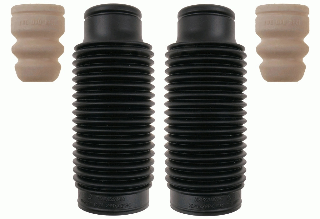 Kit de protection soufflet amortisseur SACHS 900 198 de rechange type OE pour train arrière