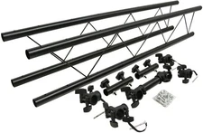 MR DJ LSBS10 10' I-Beam Lighting Portable Truss Section Add to Speaker stands or