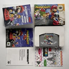 Mario Kart Nintendo 64 N64 CIB 100% Complete In Box Players Choice USA-2