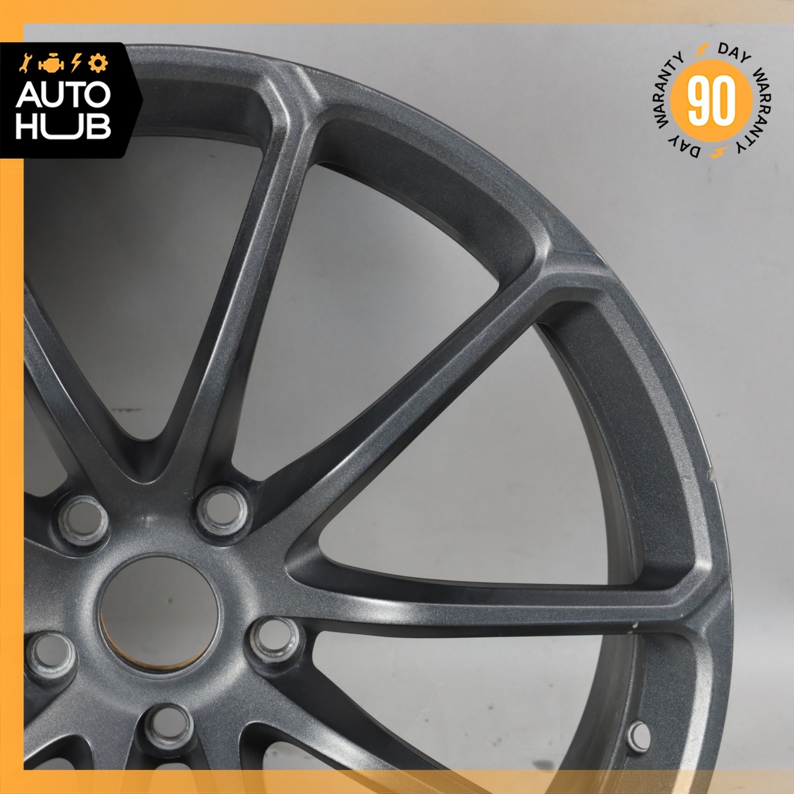 McLaren P13 570S 570GT 8 x 19 19" Front Wheel Rim Gray 13BA035SP OEM