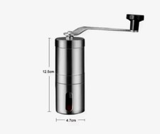 Manual Coffee Bean Grinder Stainless Steel Hand Coffee Mill Ceramic Burr US Ship