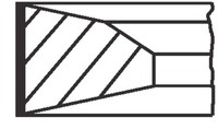 Mahle Kolbenringsatz FüR Daewoo Novus GM Korea Prima Iveco S-Way 12- 500055239