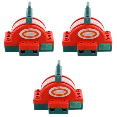 3pcs halbkreisförmige Trennschalter Kupfer Double Power Disconnector Switch