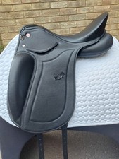 Kieffer Piet Dressage Saddle 17", black