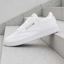 Reebok Club C 85 White Green AR0456 Men s New
