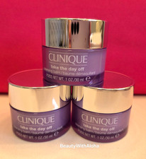3.0 oz Clinique Take The Day Off Cleansing Balm 1oz Each X3 Travel Size