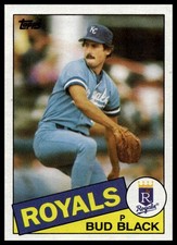 1985 Topps #412 Bud Black