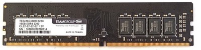 16GB Team Group  TED416G3200C22BK DDR4-3200 UDIMM CL22-22-52 1.2V Desktop Memory