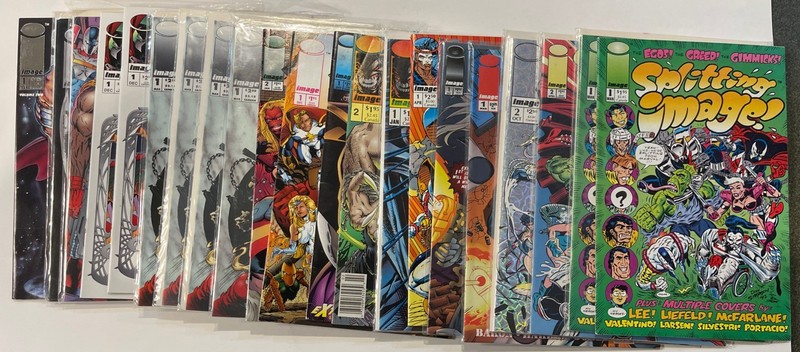 Image Comics #1 19 Book Lot Iconic 90’s Cover Condition Varies