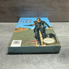 Mad Max NES (Nintendo Entertainment System) Box & Game Tested Working With Box