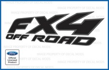 1997 - 2010 Ford F250 Fx4 Off Road Decals Fblk Stickers Truck Black Gray Fh2x5