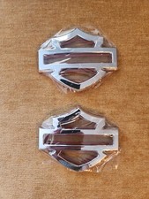 Harley Davidson Emblems 2 pc Set Fuel Gas Tan...