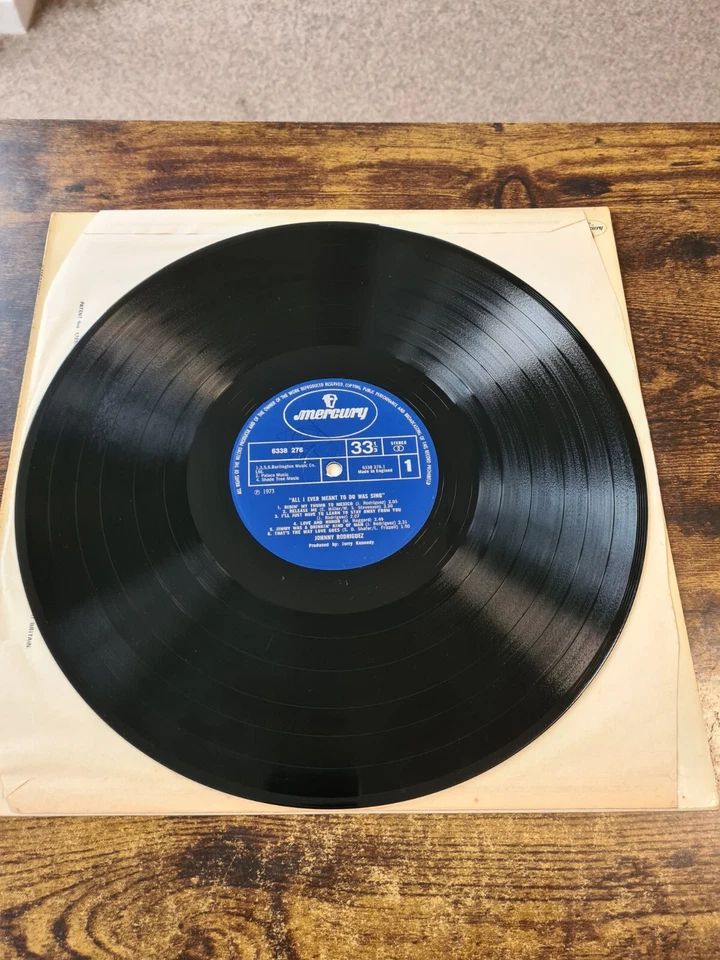 Johnny Rodriguez - All I Ever Meant To Do Was Sing - UK - 1973 - Mercury - EX - Image 4 of 4