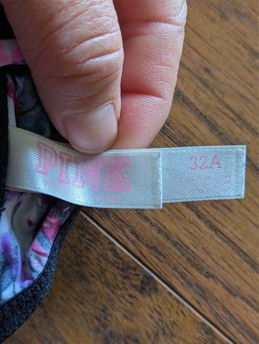 Victoria's Secret PINK Bra Women’s 32A Front Clasp Push Up Wear Everywhere - Picture 4 of 4