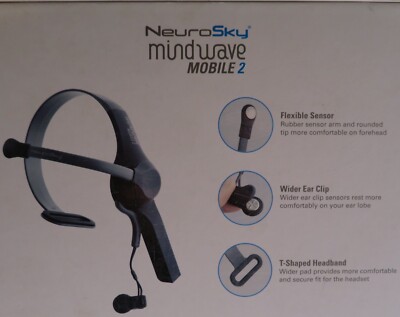 NeuroSky MindWave Mobile 2 Sensing Headset Brainwave Starter Kit