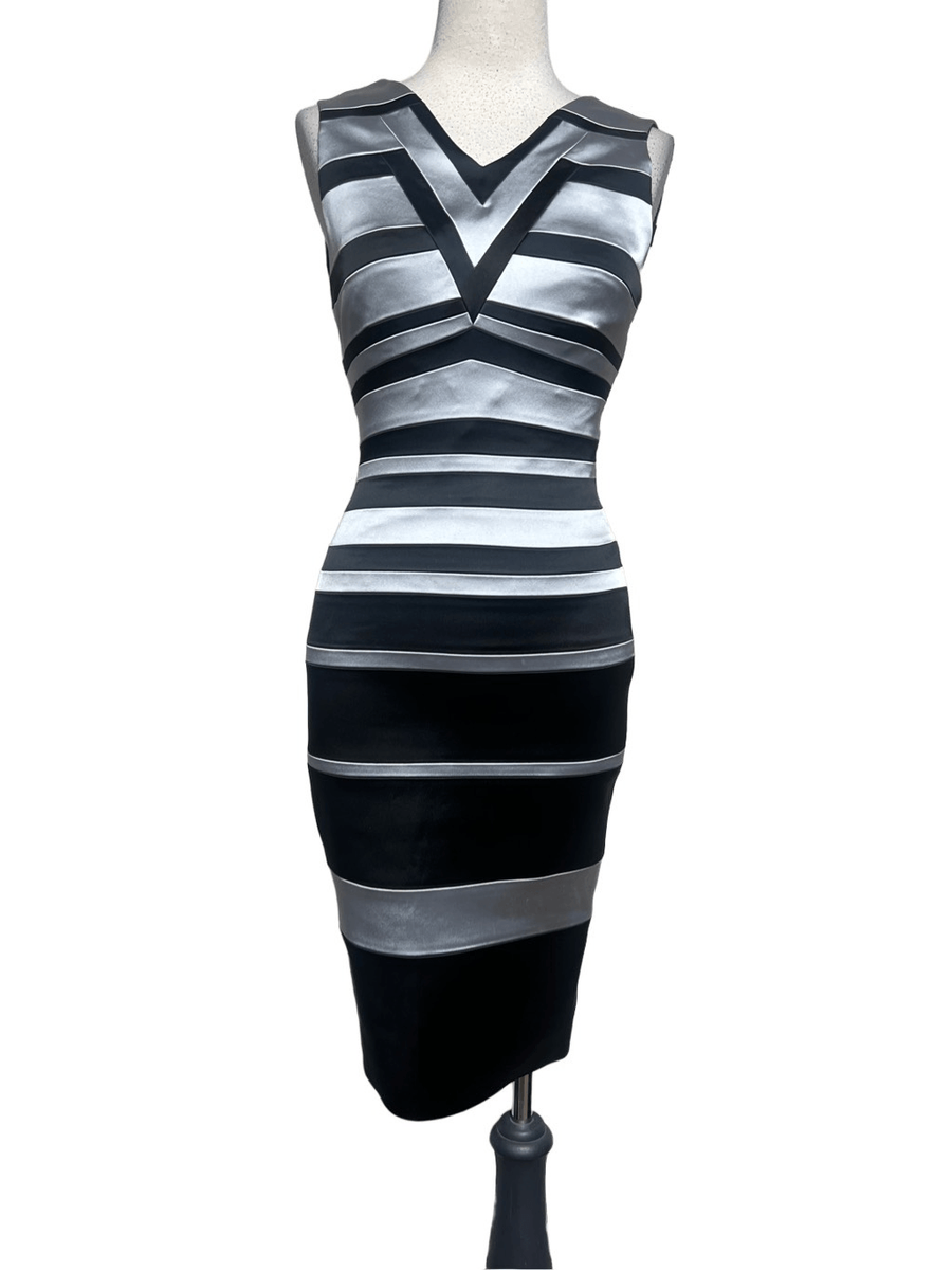 sexy black and silver dress Black Silver Rhinestone Sheer Spaghetti Strap Slit Maxi Dress – Hot Miami  Styles main image 0