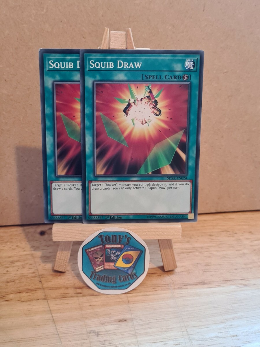 2 X SDRR-EN024 Squib Draw 1st Edition YuGiOh Card | eBay