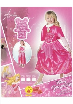 Costume Carnevale Principessa Bella Addormentata Aurora Vestito 3 4 5 6 7 8  Anni | eBay