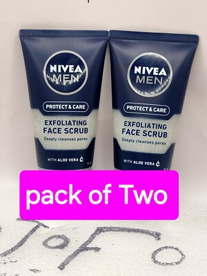 Nivea Men Protect & Care Peeling Gesichtspeeling 75ml (2er Pack) S32/D.GH/E.AA/8
