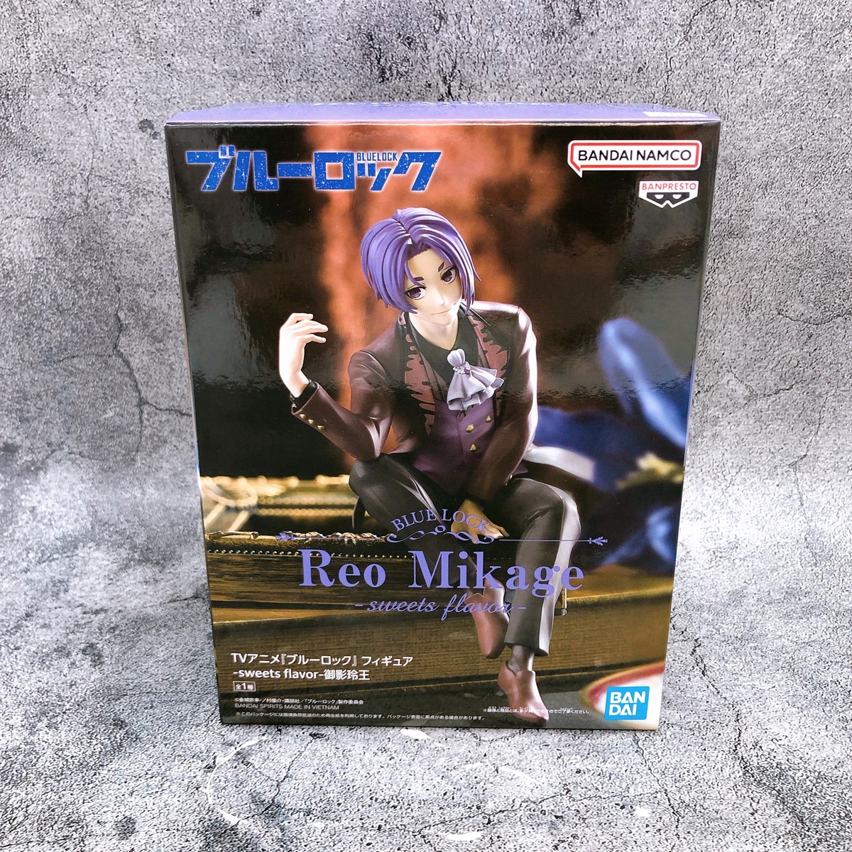 Blue Lock Reo Mikage Figure sweets flavor BANPRESTO Japan Sealed
